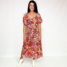 Load image into Gallery viewer, Zanita Tiered Midi Dress
