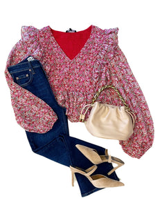 Kennedy Floral Top