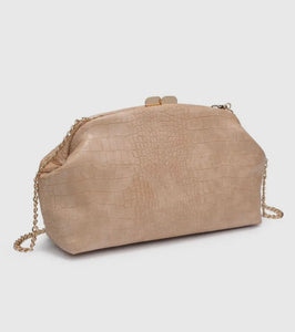 Camille Embossed Clutch