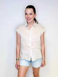 Lisa Button Top