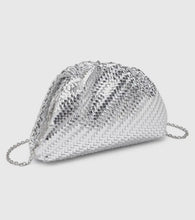 Load image into Gallery viewer, Serena Silver Clutch

