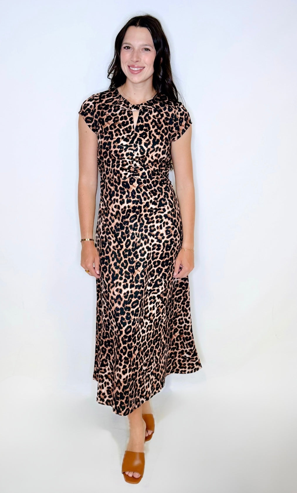 Gia Leopard Midi