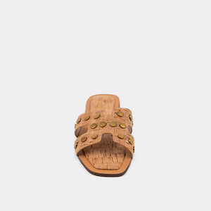 Donatella Cork Sandals
