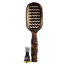 Load image into Gallery viewer, Vented Tortoise Hair Brush
