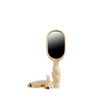 Load image into Gallery viewer, Mini Tan Detangler Hair Brush
