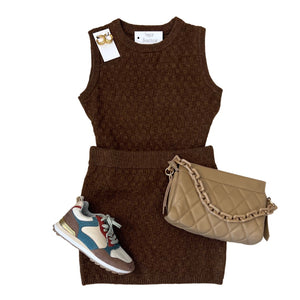 Este Knit Sleeveless Sweater