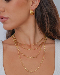 Gina Hoop Earrings