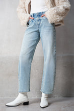 Load image into Gallery viewer, Fran Studded Barrel Jeans
