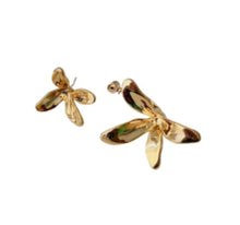 Load image into Gallery viewer, Double Bloom Flower Earrings
