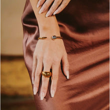 Load image into Gallery viewer, Stevie Gold Nail Cuff
