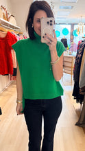 Load image into Gallery viewer, Hi Low Green Sweater
