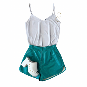 Tan Spaghetti Strap Cami
