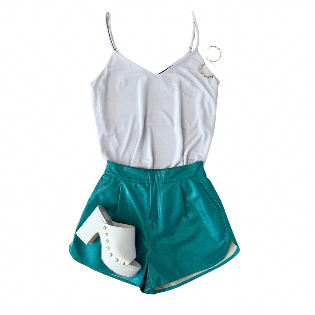 Tan Spaghetti Strap Cami