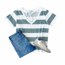 Load image into Gallery viewer, Stripe Girlfriend Tee
