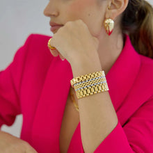 Load image into Gallery viewer, Rolly Two Tone Bracelet
