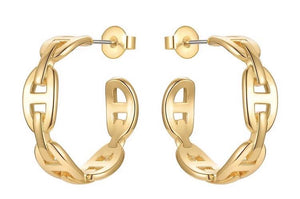Rosie Link Hoop Earrings