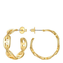 Load image into Gallery viewer, Rosie Link Hoop Earrings
