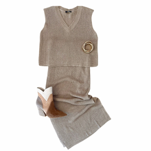 Load image into Gallery viewer, Midi Knit Skirt
