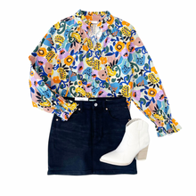Load image into Gallery viewer, Floral Poplin Top
