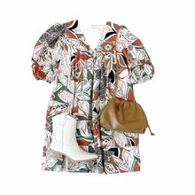 Load image into Gallery viewer, Floral Poplin Dress
