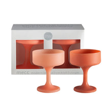 Load image into Gallery viewer, Silcone Peach/Terra Cocktail Glass
