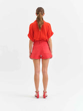 Load image into Gallery viewer, Valley Cherry Denim Shorts
