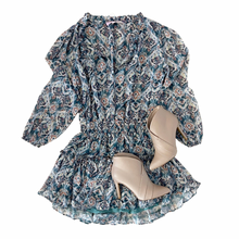 Load image into Gallery viewer, Freya Aquarelle Mini Dress
