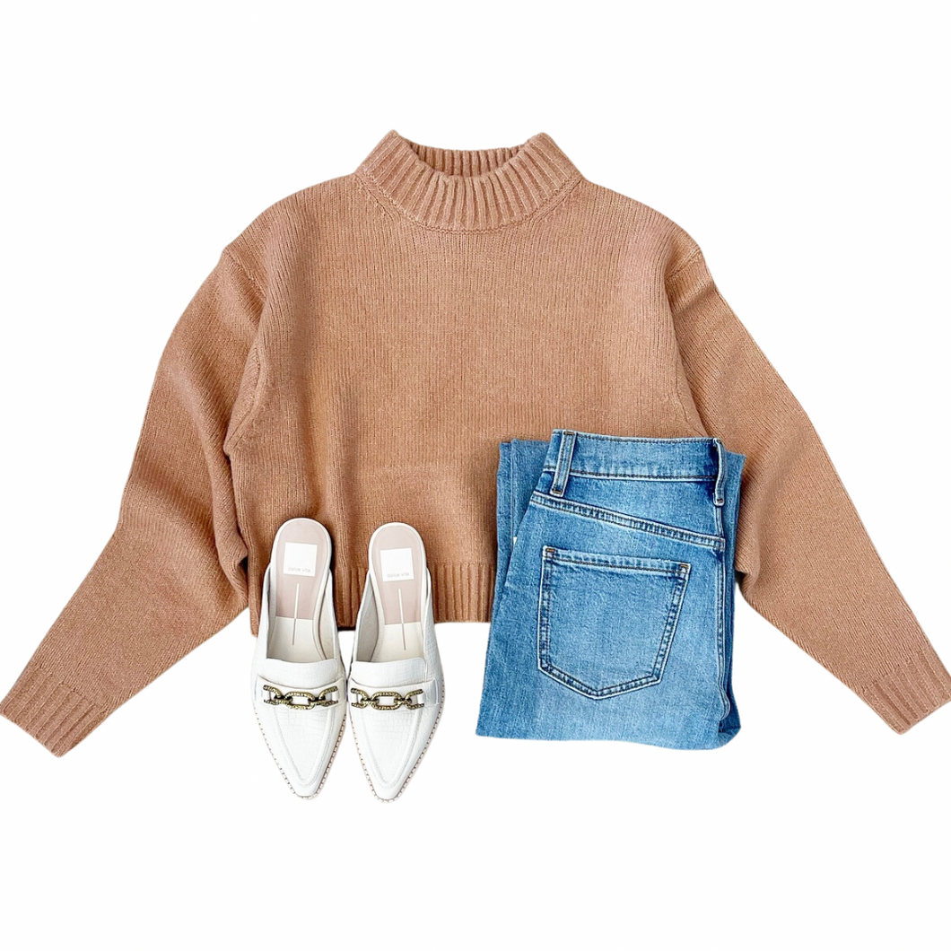 Whitley Mock Neck Sweater