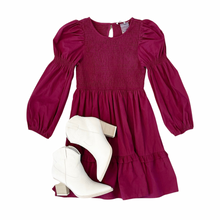 Load image into Gallery viewer, Smocked L/S Dress
