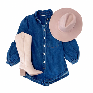 Denim Playsuit