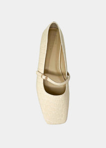 Adele Croc Ballet Flats