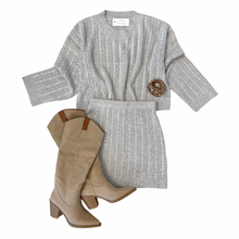 Load image into Gallery viewer, Cable Knit Skirt
