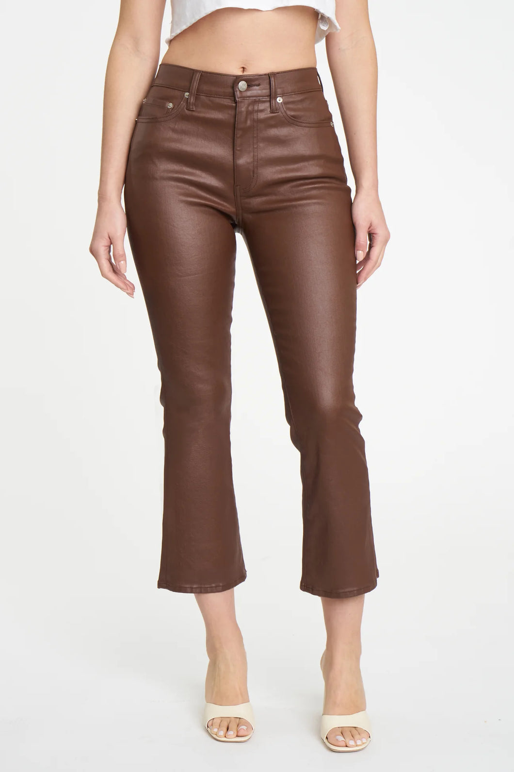 Shy Girl Coated Jeans