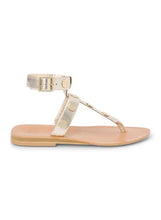 Load image into Gallery viewer, Alexis Gold Sandals

