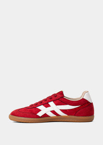Sasha Red Sneakers