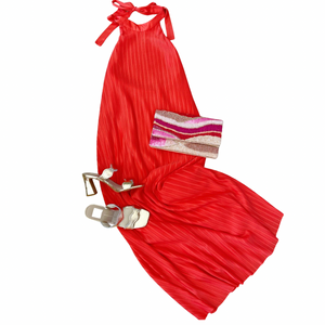 Manelle Pleated Maxi