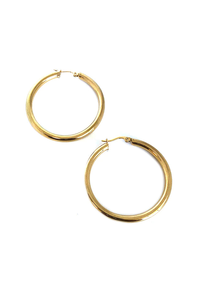 Charlie Hoop Earrings