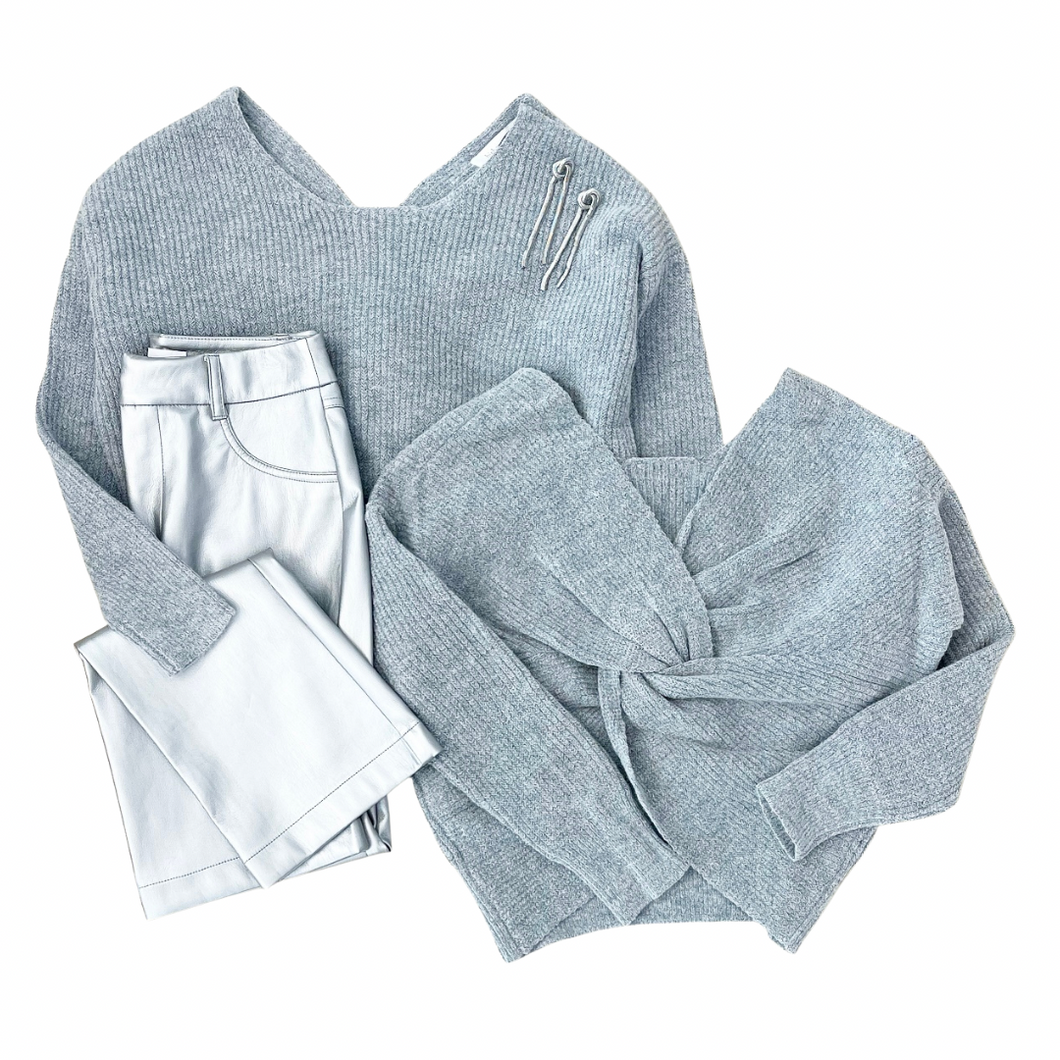 Corey Twist Back Sweater