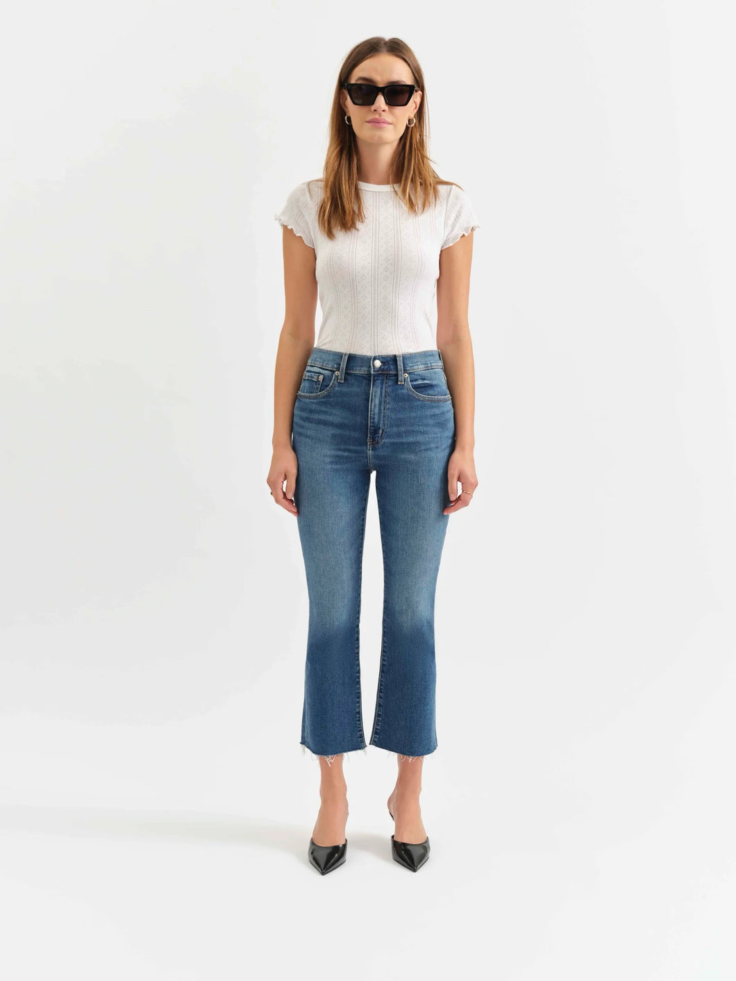 Shy Girl Influencer Jeans
