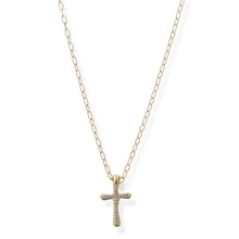 Load image into Gallery viewer, Trust Cross Necklace
