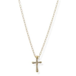 Trust Cross Necklace
