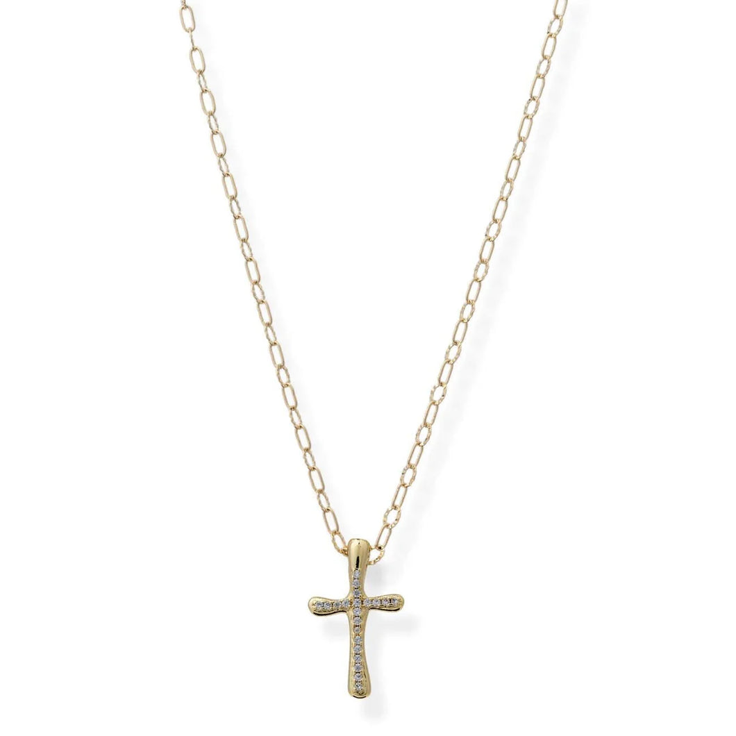 Trust Cross Necklace