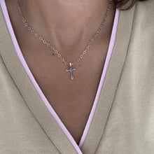 Load image into Gallery viewer, Trust Cross Necklace
