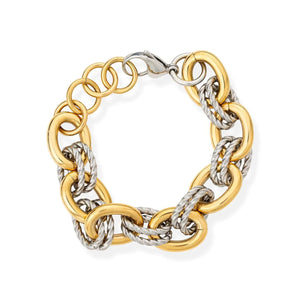 Roxy Two Tone Bracelet