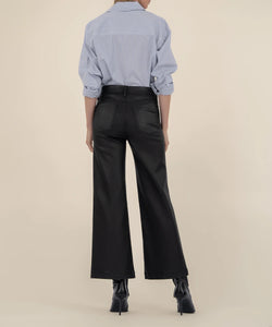Meg Black Coated Jeans