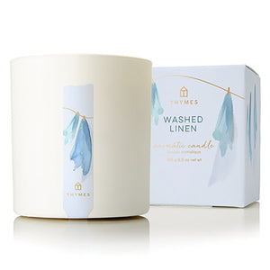 Washed Linen Candle