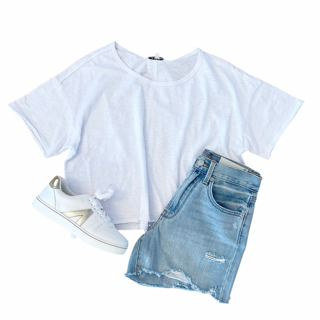 Hazel Slub Tee