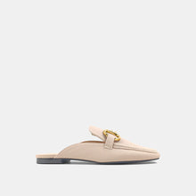 Load image into Gallery viewer, Nude Gold Link Mules
