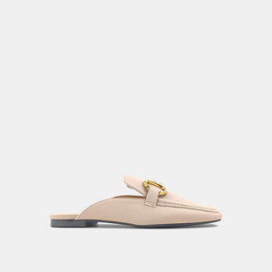 Nude Gold Link Mules