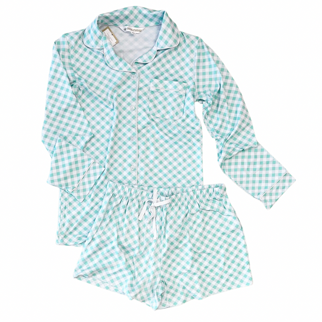 Check L/S PJs with Shorts